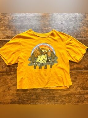 Vans Happy Camper Crop Top
